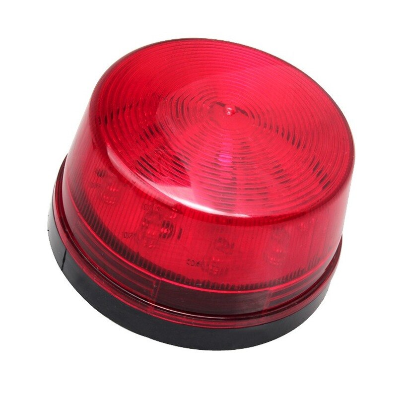 Flashing alarm light signal light Warning Light LED Flashing Light Warning Light 12V Strobe Light Alarm Signal Light Security Alarm Strobe Light Security Post
