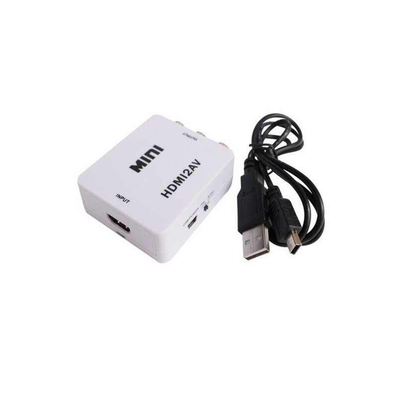 HD video output HDMI  To AV -compatible Switch Box AV2HDMI Converter Full HD 1080P Audio Adapter Composite RCA TO HDMI-compatible Adapter