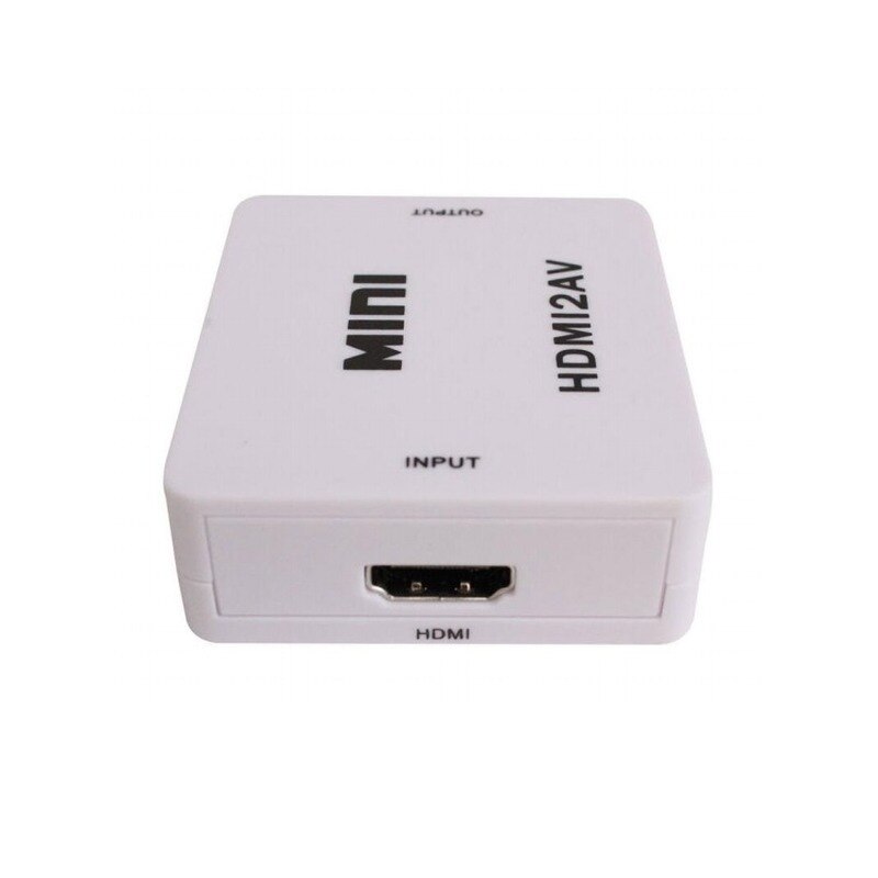 HD video output HDMI  To AV -compatible Switch Box AV2HDMI Converter Full HD 1080P Audio Adapter Composite RCA TO HDMI-compatible Adapter