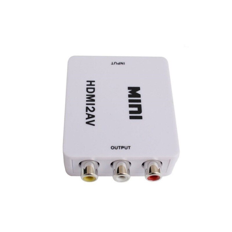 HD video output HDMI  To AV -compatible Switch Box AV2HDMI Converter Full HD 1080P Audio Adapter Composite RCA TO HDMI-compatible Adapter