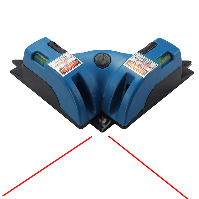 Right Angle 90 Degree Square Laser Level High Quality With Spirit Level Laser Measurement Tool Horizontal Vertical Laser Tools