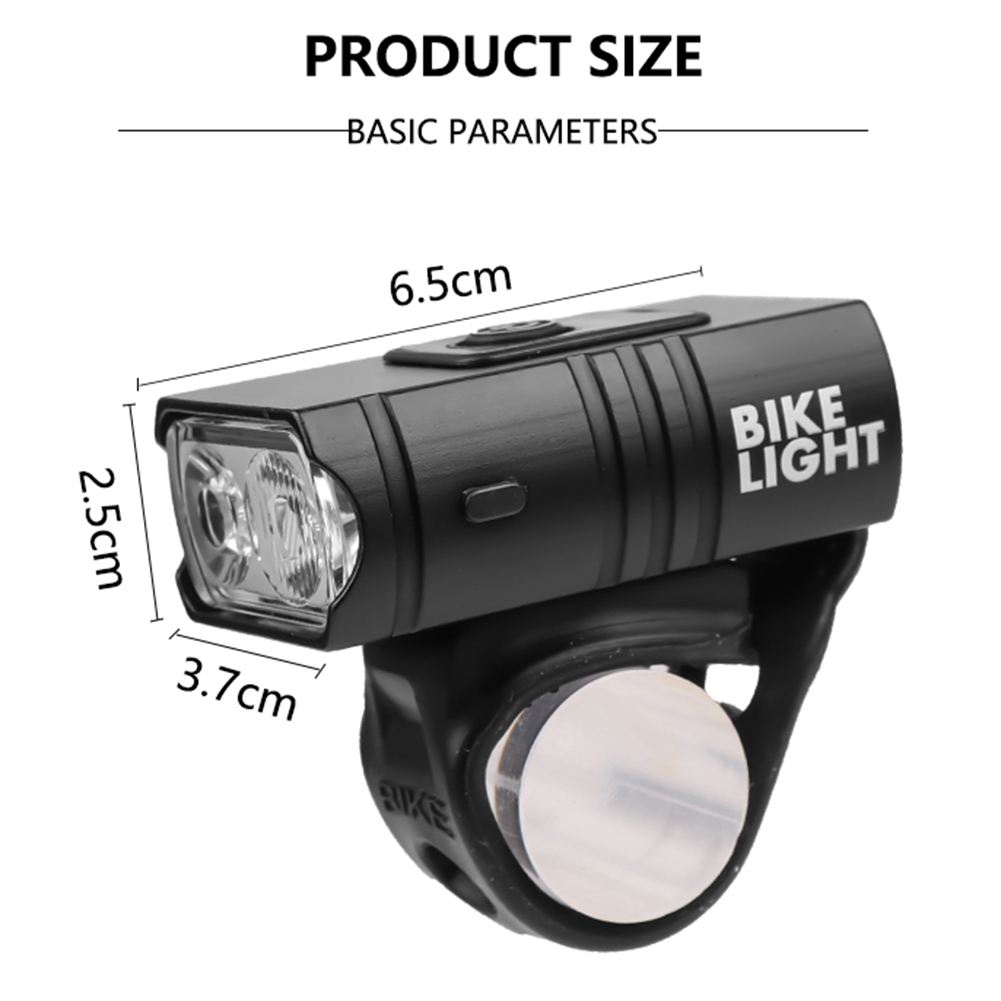 800LM MTB Bicycle Light T6 LED Mountain Road Bike Front Rear Tail Lamp USB Rechargeable Remote Control Turn Cycling Parts