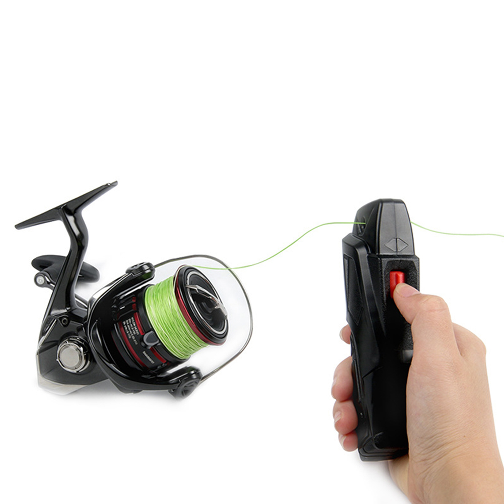 Electric Fishing Line Stripper Battery Powered Fishing Strip Line Removes 3.5m/s Strong Powerful Finishing Machine Fishing Tools