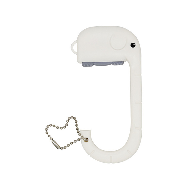 1PC Travel Portable Plastic Bag Cute Elephant Hook for Hanging Decorative Table Purse Bag Hook Wall Hanger Holder Handbag Hanger