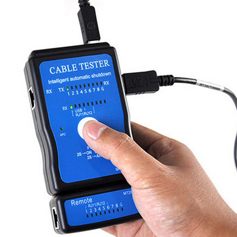 Network cable USB tester Tester New Intelligent Internet Tester RJ45 Ethernet Checker Detector Tool