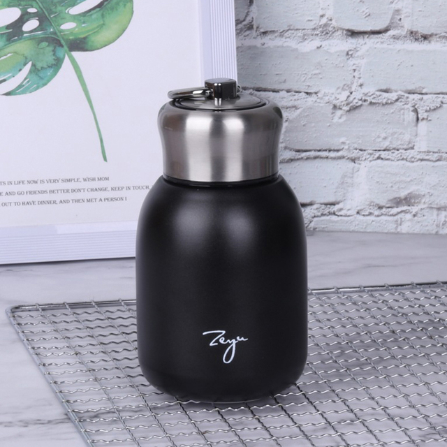 Portable 300ML Mini Cute Coffee Vacuum Flasks Thermos Stainless Steel Travel Drink Water Bottle Thermoses Cups and Mugs New