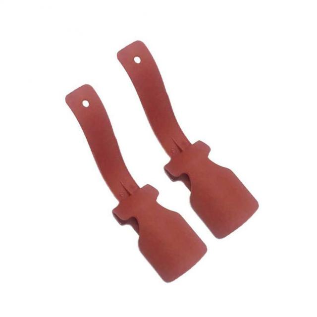 1 Pair Shoe Horn Lazy Wear Shoe Helper Shoehorn Easy On And Off Shoe Shoe Lifter For High Heel Sneakers Elderly And Pregnant New