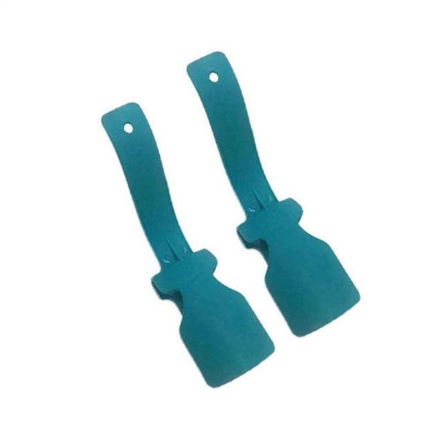 1 Pair Shoe Horn Lazy Wear Shoe Helper Shoehorn Easy On And Off Shoe Shoe Lifter For High Heel Sneakers Elderly And Pregnant New