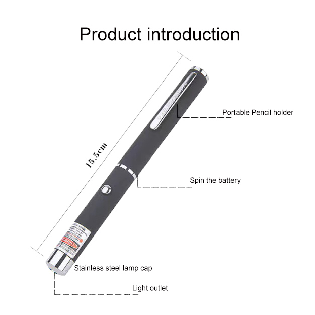 Powerful green laser pointer laser sight 5MW high power green blue red dot laser pointer powerful laser instrument laser pointer