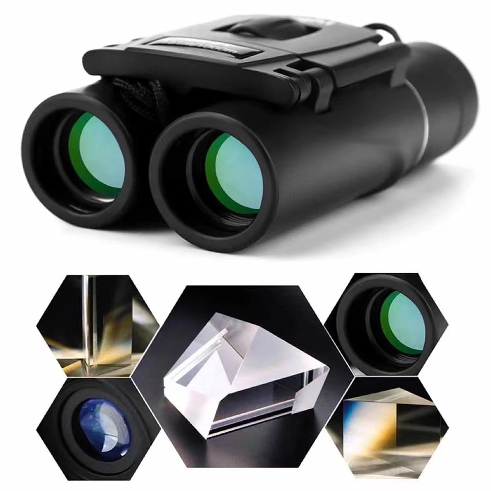40x22 HD Powerful Binoculars 2000M Long Range Folding Mini Telescope BAK4 FMC Optics For Hunting Sports Outdoor Camping Travel