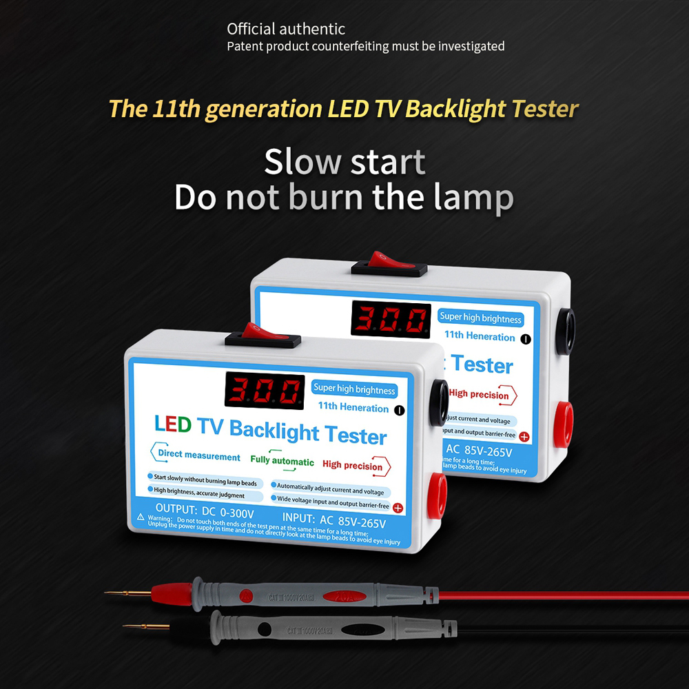 Multipurpose LED Strips Beads Test Tool LED Lamp and TV Backlight Tester Measurement Instruments NEW LED Tester 0-300V Output