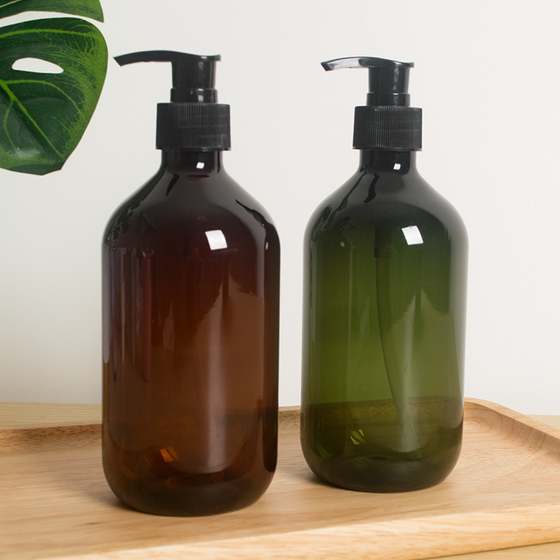 500ml Bathroom Soap Dispenser Refillable Shampoo Shower Gel Bottle Multi-purpose Liquid Storage Container Bottles for Bath/Kitch