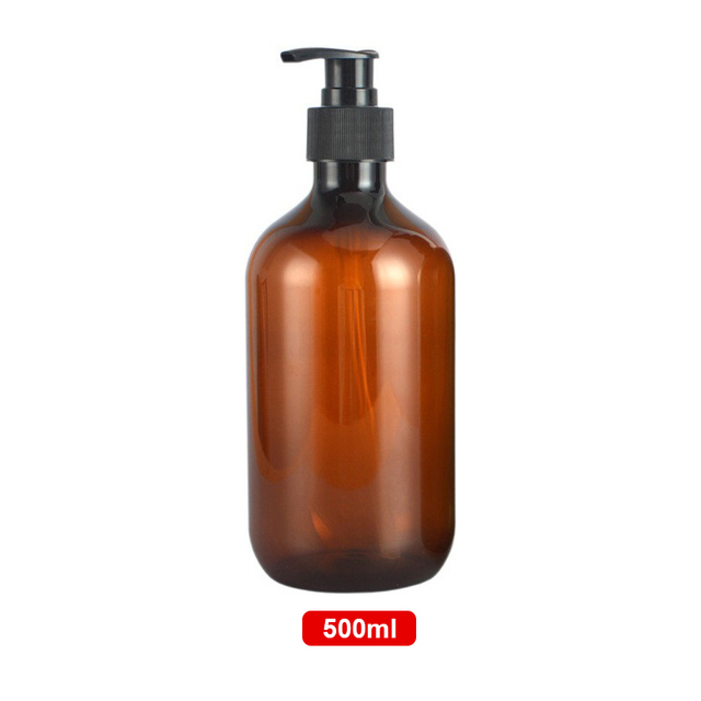 500ml Bathroom Soap Dispenser Refillable Shampoo Shower Gel Bottle Multi-purpose Liquid Storage Container Bottles for Bath/Kitch