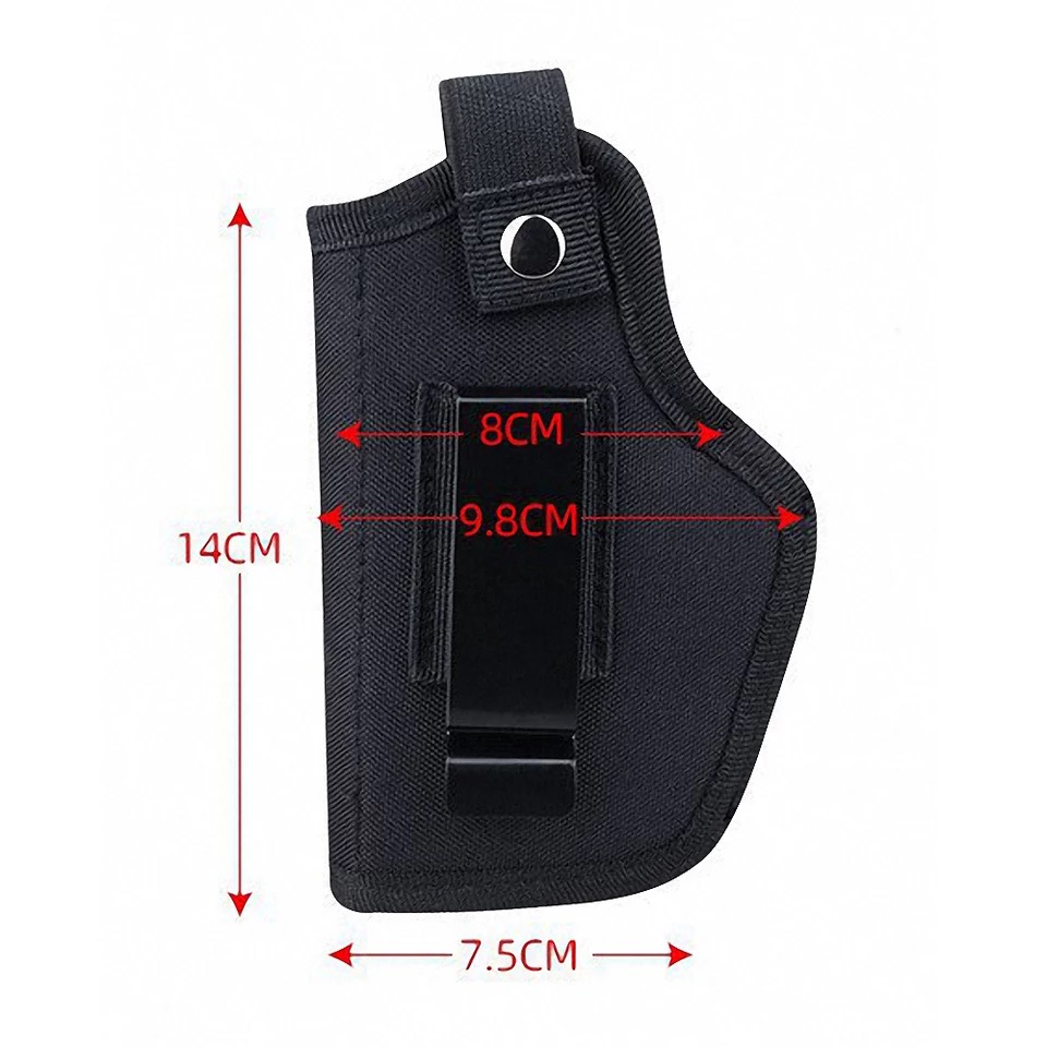 Outdoor Concealed Carry Tactical Gun Holster IWB OWB Air Gun Bag For Belt Metal Clip Glock Hunting Pistol Bag Of All Sizes