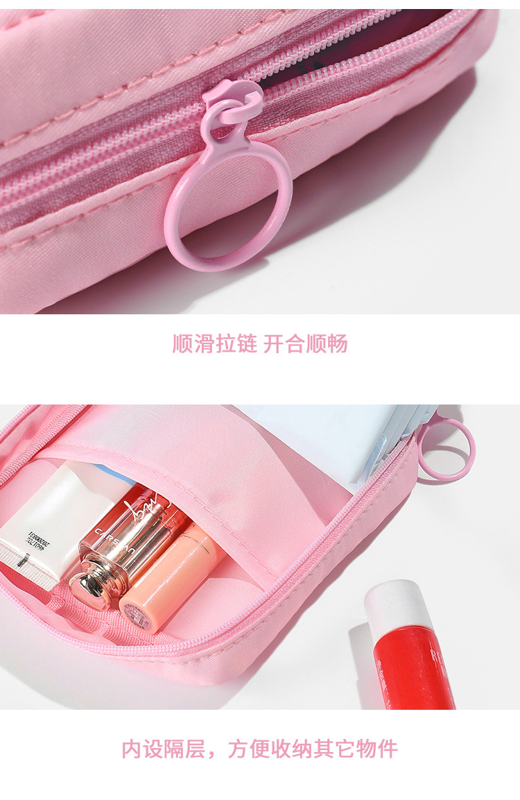 Portable Sanitary Storage Napkin Tampon Storage Bag Women Cotton Travel Makeup Storage Bags Literary Zipper Coin Purse