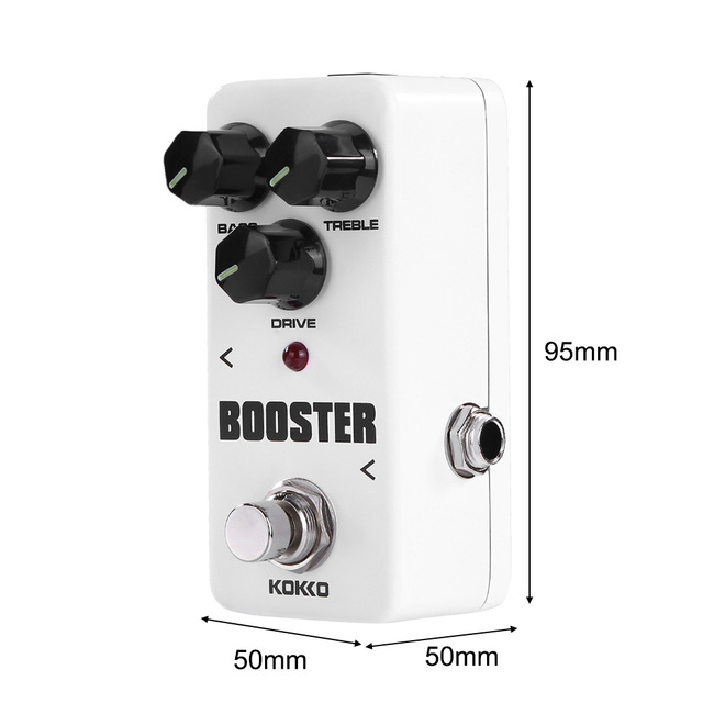 KOKKO Guitar Effect Pedal Compressor OVERDRIVE BOOSTER DISTORTION Compression Block 9V Adapter Power Supply Guitar Accessories