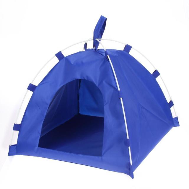 Foldable Cute Pet Dogs Tent Portable Outdoor Indoor Tent for Kitten Cat Small Dog Puppy Kennel Room Cats Nest House Dog Kennel