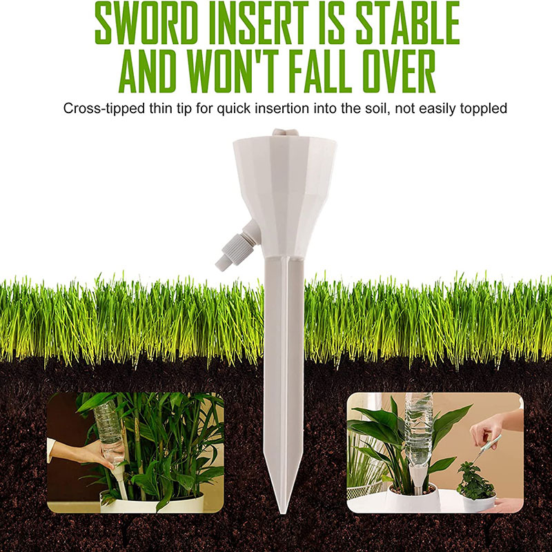3Pcs Auto Drip Irrigation Watering System Dripper Spike Kits Garden Household Plant Flower Automatic Waterer Tools 2022 New