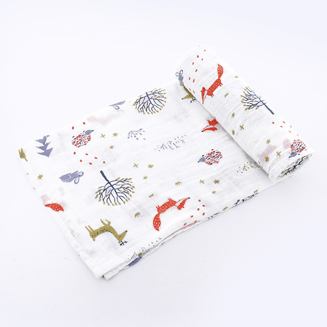 NEW INS Baby Swaddles Soft Newborn Blankets Bath Towel  Gauze Infant Wrap Sleepsack Stroller Cover Play Mat Baby Bedding