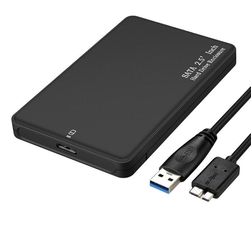 2.5-inch SATA hard disk box Dropship 2.5 Inch External HD Case USB3.0 To SATA HDD SSD Case 5Gbps SD Disk Case HDD Drive Enclosure for Notebook Desktop PC
