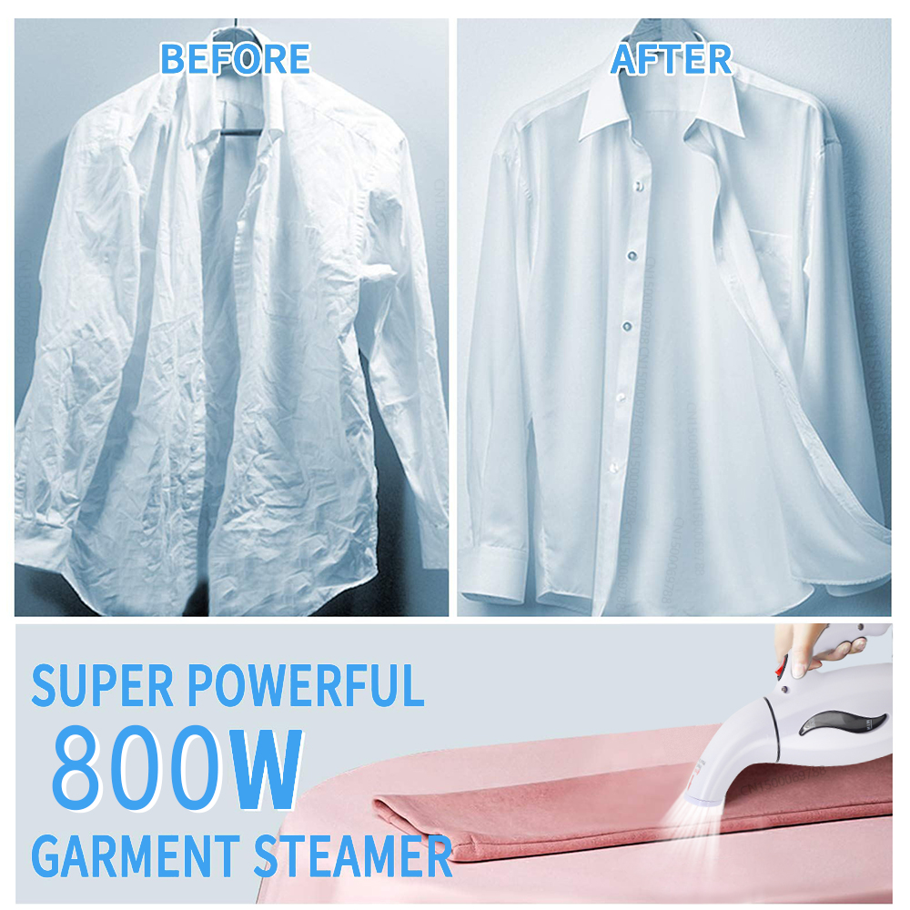 Clothes Steamer Portable Handheld Iron for Home Vertical Garment Steamers Steam Machine Ironing for Home Appliances for travel