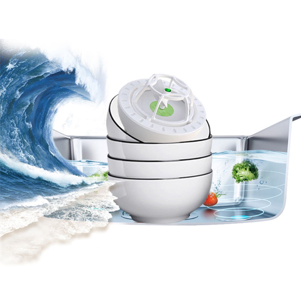 USB Ultrasonic Dishwasher Mini Automatic Dish Washing Machine Portable Fruit Vegetable Cleaner Multifunctional Sink Washer Home