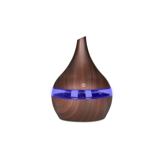 2022 5V USB humidifier USB luminous humidifier Household mini humidifier Wood grain purifier Aromatherapy machine