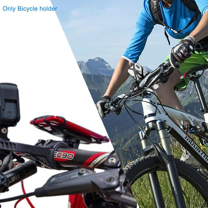 Adjustable Silicone Bike Phone Holder Bicycle Mobile Cellphone Holder Motorcycle Phone Mount FOR Sram Garmin