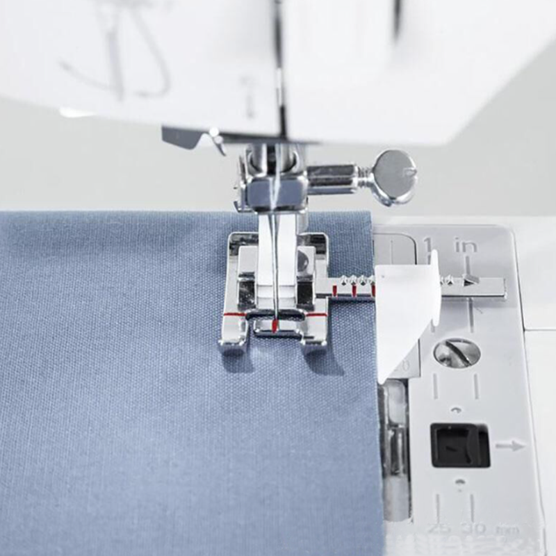 Domestic Sewing Machine Presser Foot with Scale Adjustable Guide  for Channel Quilting Household Sewing Accessories Part