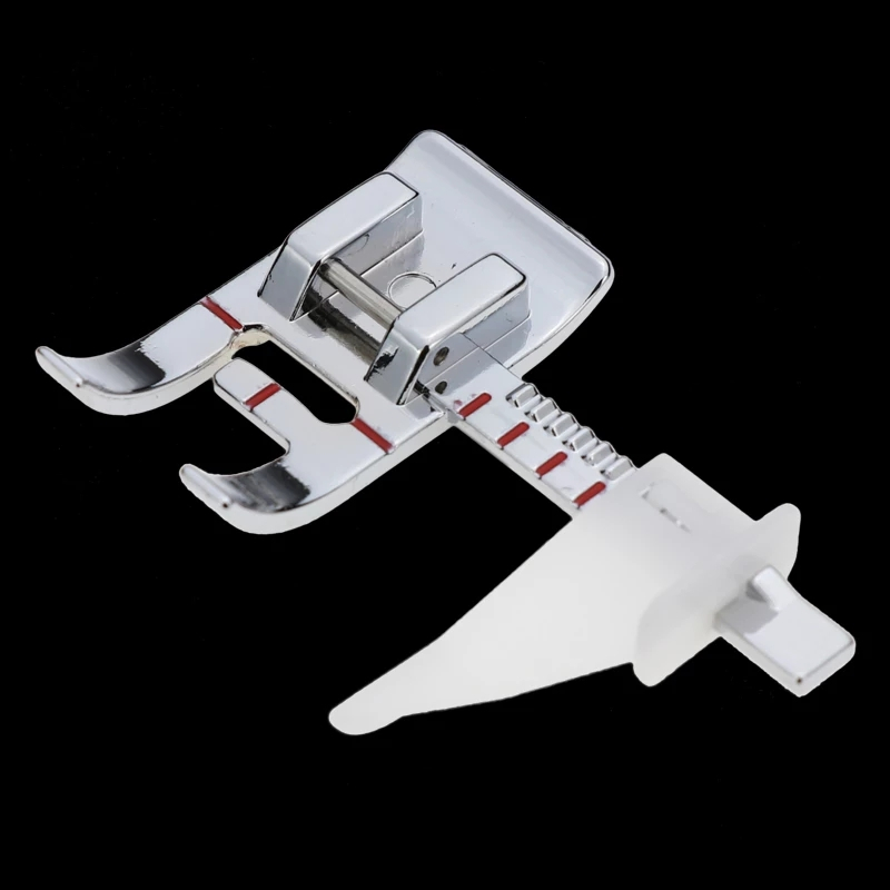 Domestic Sewing Machine Presser Foot with Scale Adjustable Guide  for Channel Quilting Household Sewing Accessories Part