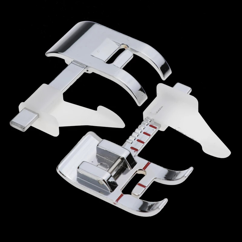 Domestic Sewing Machine Presser Foot with Scale Adjustable Guide  for Channel Quilting Household Sewing Accessories Part
