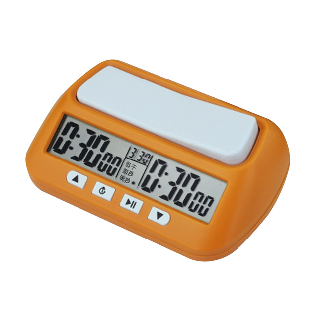 Digital Professional Chess Clock Count Up Down Timer Sports Electronic Chess Clock I-GO Competition Board Game Chess Watch