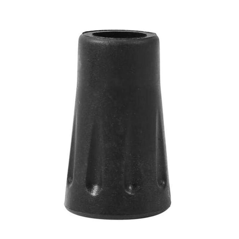 Rubber Antiskid Walking Stick Crutch Cane Bottom Pads Cane Cover Protector Climbing Hiking Trekking Pole Tip 12mm X39mm