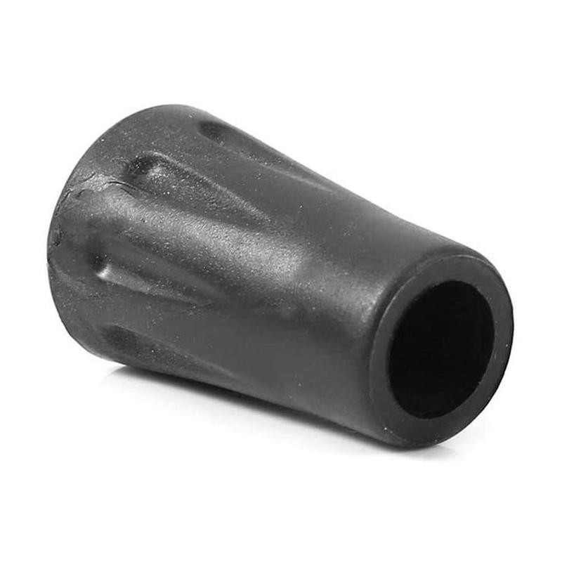 Rubber Antiskid Walking Stick Crutch Cane Bottom Pads Cane Cover Protector Climbing Hiking Trekking Pole Tip 12mm X39mm