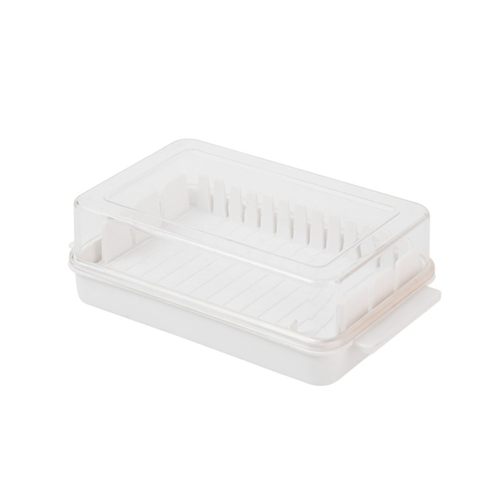 Breakfast Butter Cutting Box Large-capacity Transparent Cheese Storage Cutter Refrigerator Removable Kitchen Baking Tools