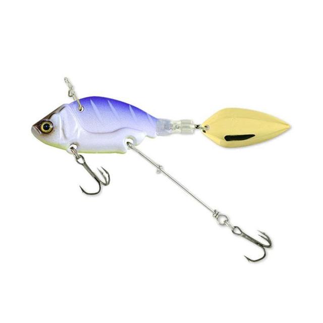 Rotating Metal VIB vibration Bait Spinner Spoon Fishing Lures 13.6g 4.4cm Jigs Trout Winter Fishing Hard Baits Tackle Pesca 1Pcs