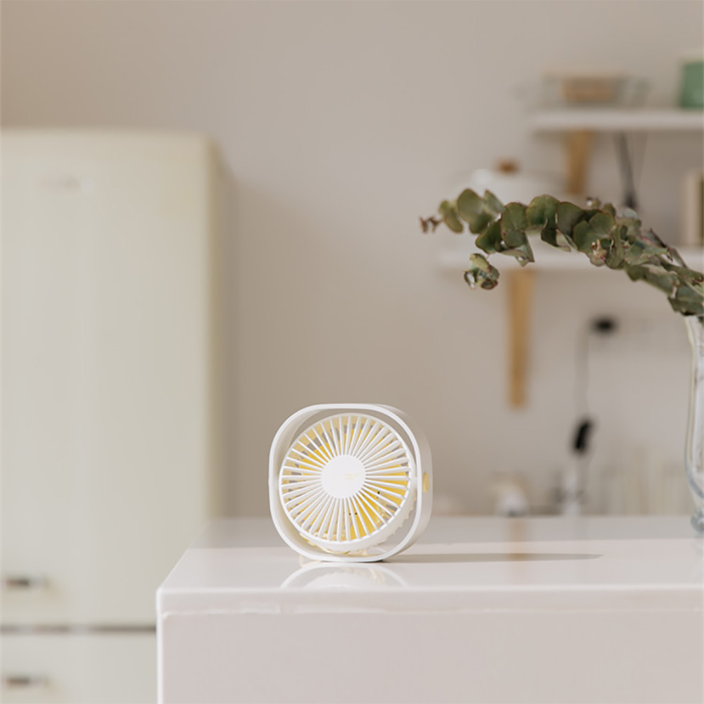 2022 Mini USB Table Desk Personal Fan 360 Degree Rotation Ultra-Quiet Third Gear Speed USB Cooling Fans