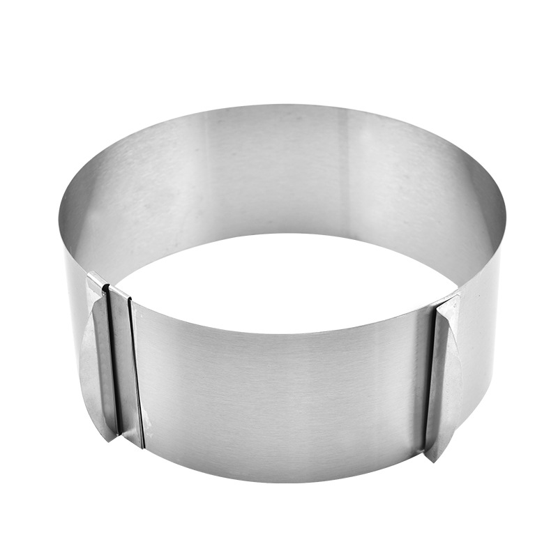 Adjustable Mousse Ring Round Mould Mousse Cake Edge Collar Film Kitchen Accessory DIY Baking Tools Cakes Dessert Decoration