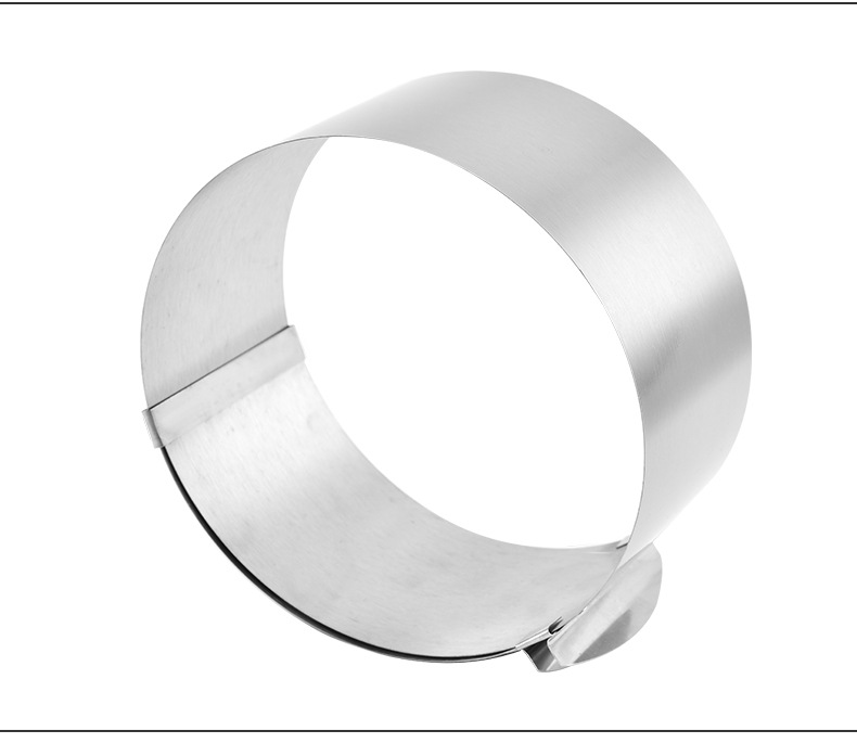 Adjustable Mousse Ring Round Mould Mousse Cake Edge Collar Film Kitchen Accessory DIY Baking Tools Cakes Dessert Decoration