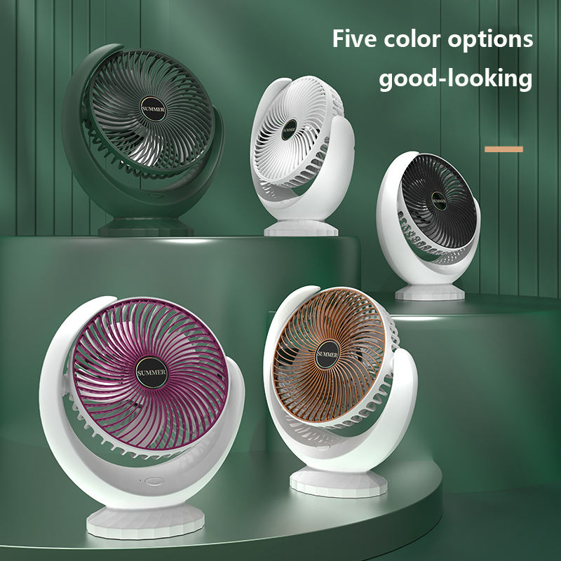 Mini USB Desktop Fan Portable Fan Desktop Office USB Quiet Cooling Fans Three Speed Adjustment Suitable For Home Office