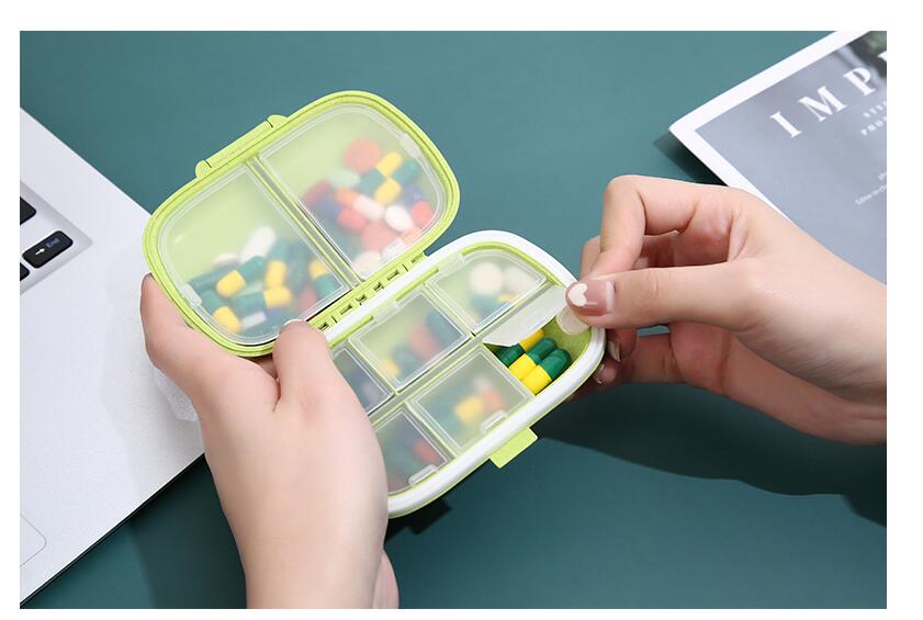 New Candy Pill Case Container Medicine Jewelry Storage Box Case for Drug Tablets Dispenser Medicament Small Pillbox Organizer