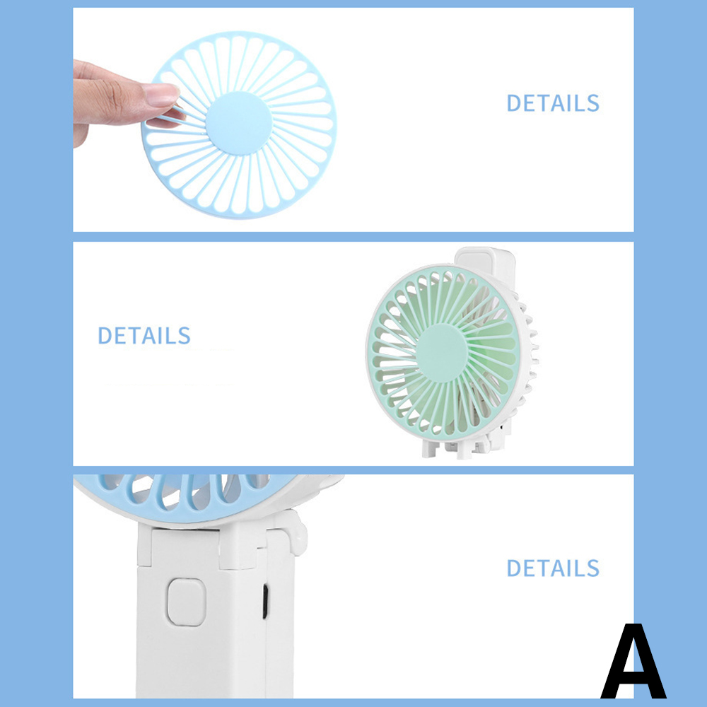 New Usb Small Electric Fan Handheld Small Fan Folding Mini Small Fan Desktop Fan Outdoor Folding Fan 2022 New Student Dormitory