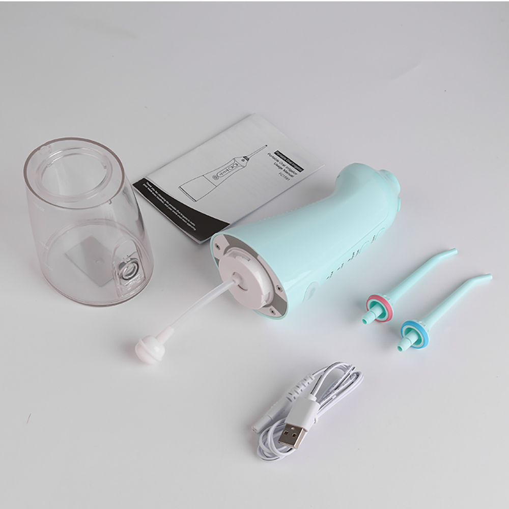 2022 Electric portable water flosser portable charging USB/DIY gear flusher 300ML capacity household