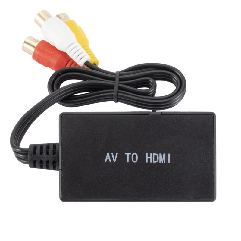 HD stable converter HDMI-compatible To AV Converter To Video Audio RCA Converter Adapter Supports PAL/NTSC Compatible for PS3 PS4 DVD Xbox Projector