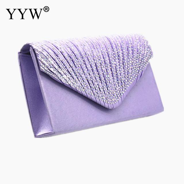 Purple Women Wedding Clutch Luxury Handbag Women Bags Designed Clutch Female 2019 Yellow Summer Clutches Female Evening Prom Bag
