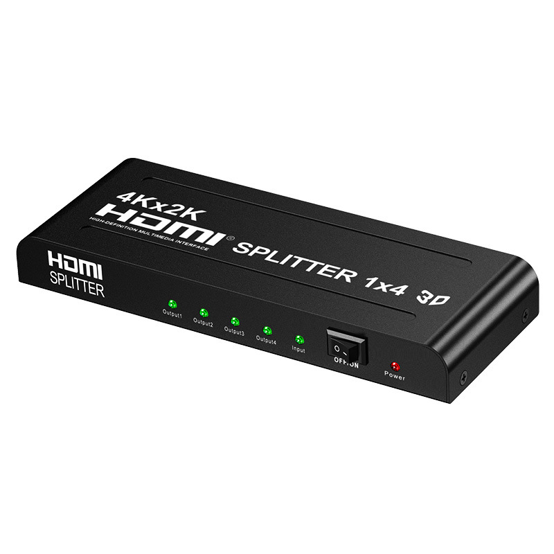 HD hdmi distributor 2.0 Splitter 1X4 UHD 4K@60Hz HDCP 2.2 HDMI 1 In 4 Out for LED TV Mi Box3 Ps4 Monitor Projector Tv Box One Computer