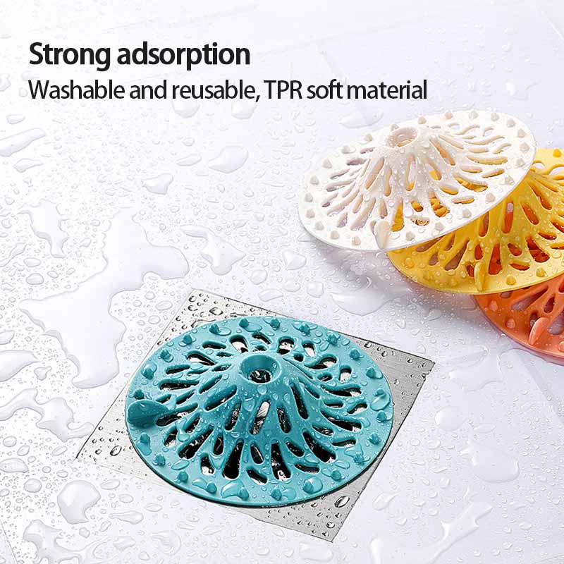 1PC Creative Volcano Shape Anti-blocking Floor Drain Bathroom Drain Hair Catcher Stopper Anti-smell Kitchen Sink Strainer Filter