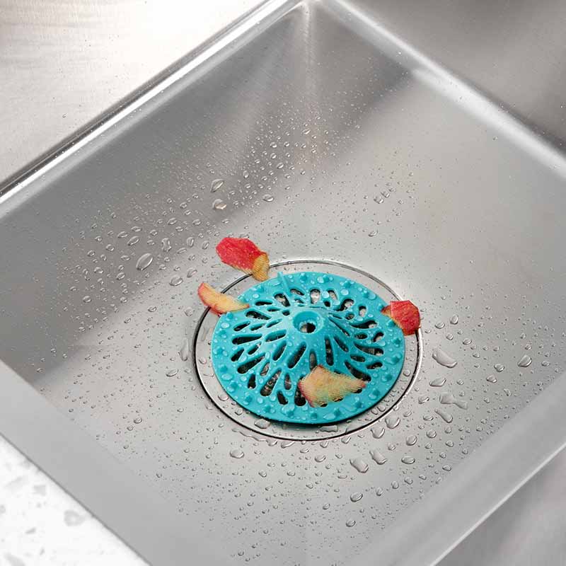 1PC Creative Volcano Shape Anti-blocking Floor Drain Bathroom Drain Hair Catcher Stopper Anti-smell Kitchen Sink Strainer Filter