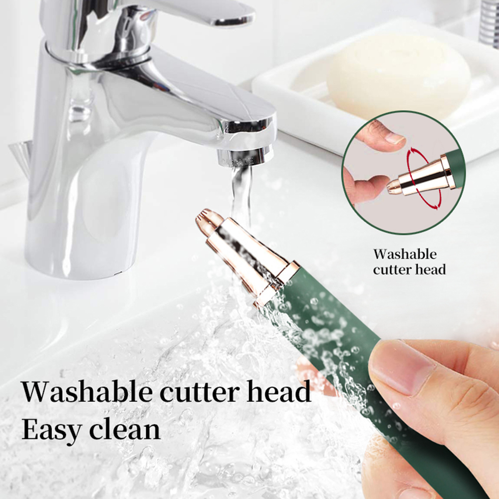 Min Women Epilator Electric Razor Hair Eyebrow Remover USB Bikini Pubic Hair Trimmer Painless Face Shaver 5W 5V Shaving Machine