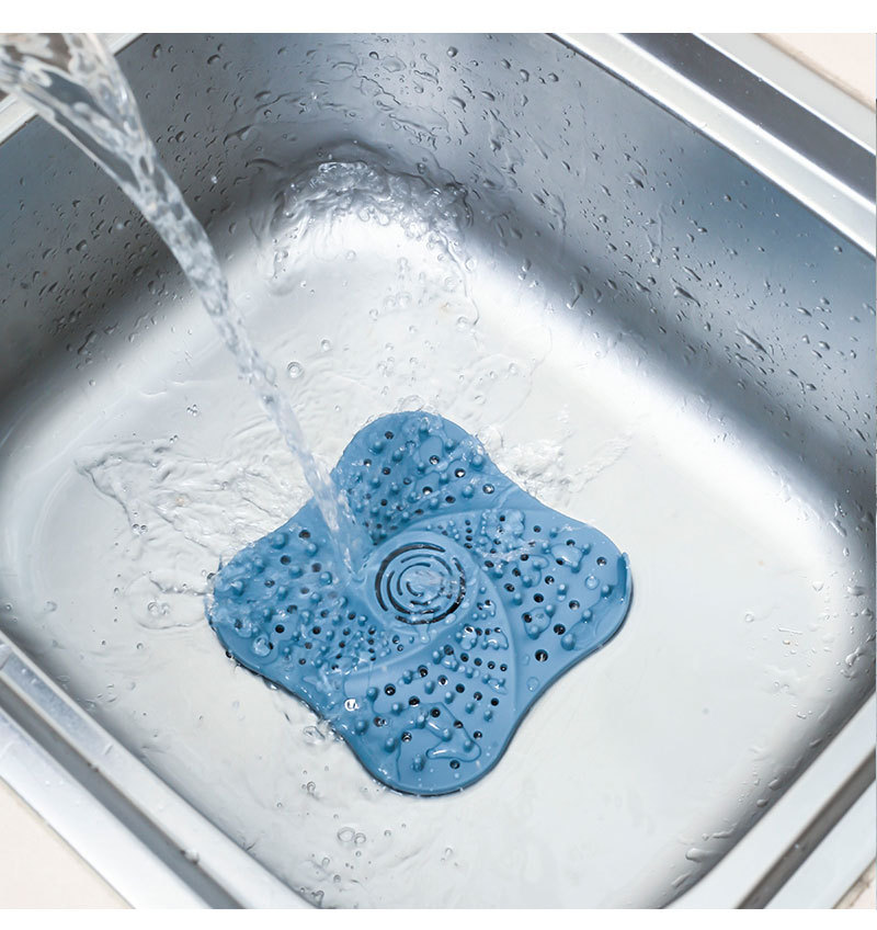 Bathroom Hair Filter Sink Strainer Hair Stoppers Anti-blocking Hair Catcher Plug Shower Drain Kitchen Accessories
